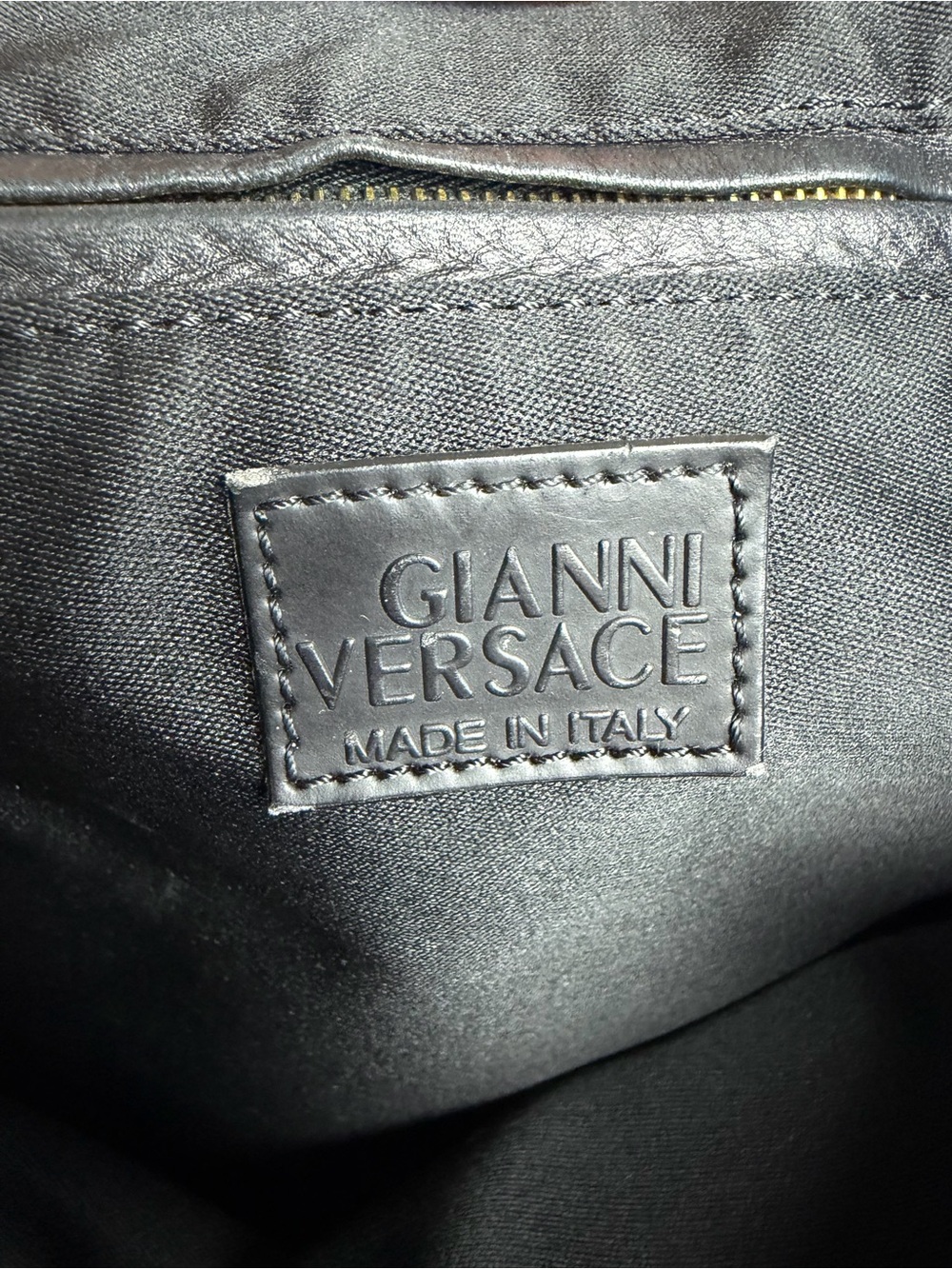 Vintage Gianni Versace Archive Geometric Jacquard Shoulder Bag - Picture 14 of 15